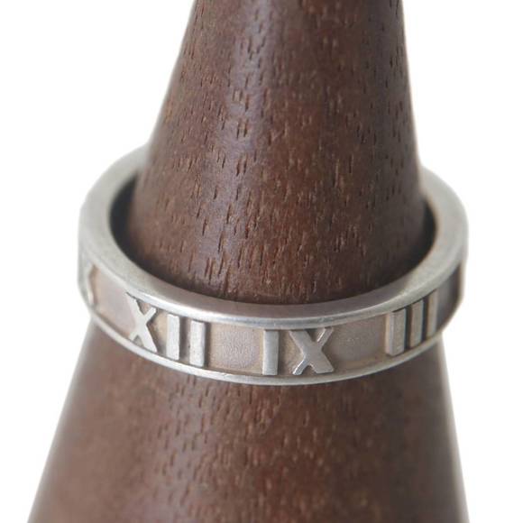 Tiffany & Co. Atlas Ring AG925 Silver 2.9g